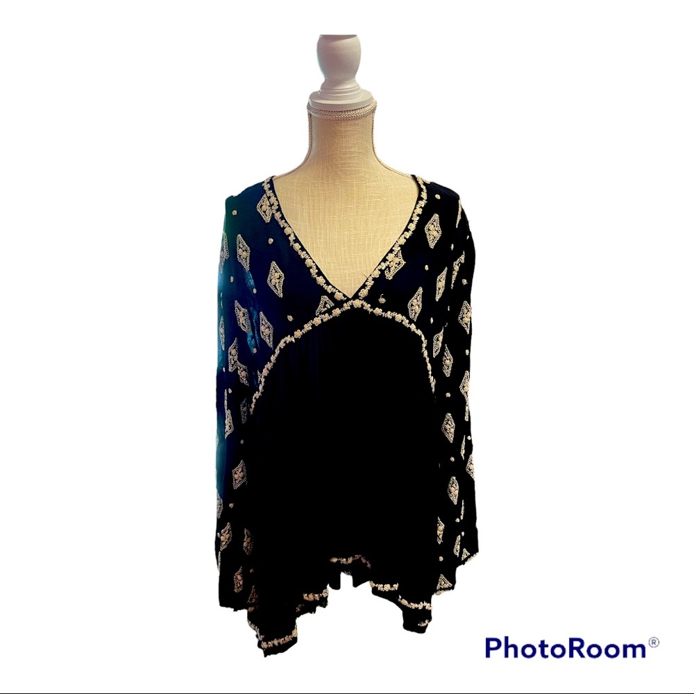 Black and White Free people dress